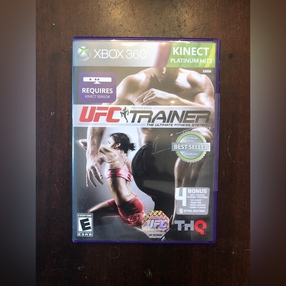 Other - Xbox 360 Kinect Platinum Hits. UFC Personal Trainer.